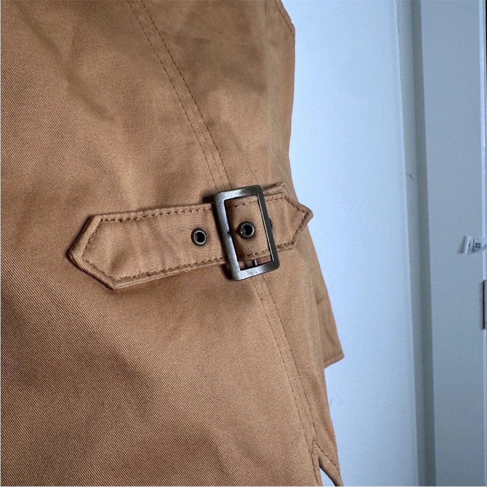 Coldwater Creek Tan Leather vest - Picture 5 of 6